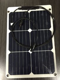 Custom Size SunPower Flexible Solar Panels 18W 12V With CE LVD SGS Certification