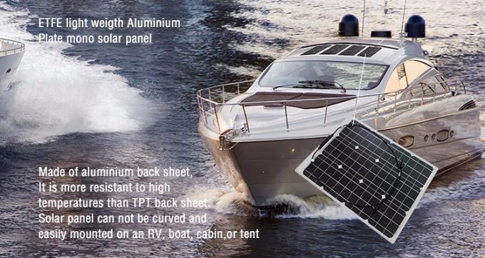 flexibler Sonnenkollektor für Boot